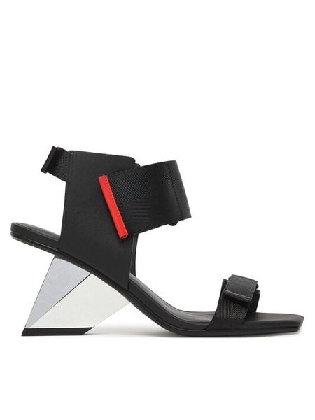 United Nude Sandały Rockit Run 1061794516 Czarny. Czarne sandały damskie United Nude, bez wzorów, ze skóry, bez obcasa, na koturnie. Za 1,399.00 zł.