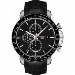 RABAT ZEGAREK TISSOT T-Sport T106.427.16.051.00. Czarne zegarki męskie TISSOT, ze stali. W wyprzedaży za 3,220.80 zł.