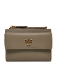 PINKO Portfel Compact Wallet . 103612 A0F1 Szary. Szare portfele damskie Pinko, bez wzorów, ze skóry. Za 749.99 zł.