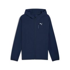Kurtka z dresu Puma Pwrtrain. Niebieskie kurtki treningowe męskie Puma, m, bez wzorów, z dresówki, do biegania. Za 297.75 zł.