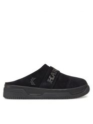 Karl Kani Klapki Samo Slipper PD00002686 Czarny. Czarne klapki damskie Karl Kani, bez wzorów, ze skóry, bez obcasa. Za 199.99 zł.