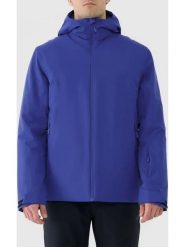 4F Kurtka narciarska w kolorze niebieskim rozmiar: L. Niebieskie kurtki narciarskie i snowboardowe damskie 4f, l, bez wzorów, z puchu, bez kaptura, narciarskie. Za 187.96 zł.