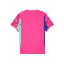 Męska koszulka bramkarska Manchester City 25/26 PUMA. Czerwone t-shirty sportowe męskie Puma, m, z tkaniny, bez ramiączek, do piłki nożnej. Za 439.00 zł.
