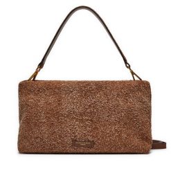 Torebka Gianni Chiarini. Brązowe torebki klasyczne damskie Gianni Chiarini, bez wzorów, bez dodatków. Za 809.99 zł.