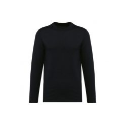 Koszulka z długim rękawem Suprima z okrągłym dekoltem Kariban Premium. Czarne koszulki męskie z długim rękawem KARIBAN, m, z bawełny. Za 132.50 zł.