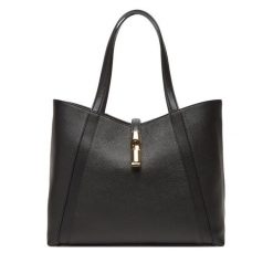 Torebka Furla. Czarne torebki klasyczne damskie Furla, bez wzorów, bez dodatków. Za 1,509.00 zł.