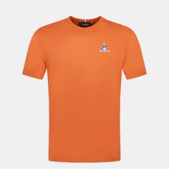 Koszulka Le Coq Sportif Essentiels N°1. Brązowe t-shirty sportowe męskie Le Coq Sportif, l, z materiału, bez ramiączek. Za 127.60 zł.
