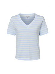 Marie Lund Koszulka Kobiety Bawełna (100%) niebieski, XL. Niebieskie t-shirty damskie Marie Lund, xl, bez wzorów, z bawełny, bez kołnierzyka. Za 99.95 zł.