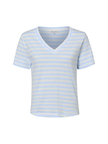 Marie Lund Koszulka Kobiety Bawełna (100%) niebieski, XL. Niebieskie t-shirty damskie Marie Lund, xl, bez wzorów, z bawełny, bez kołnierzyka. Za 99.95 zł.