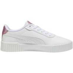 Buty Puma Carina 2.0 GirlPower W 395095 01 białe. Białe buty sportowe na co dzień damskie bez wzorów, z gumy. Za 362.46 zł.