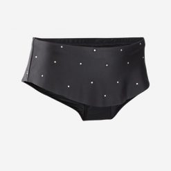 Spódniczka do gimnastyki artystycznej Domyos. Czarne szorty sportowe męskie DOMYOS, l, z materiału, na fitness i siłownię. Za 19.99 zł.