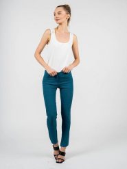Patrizia Pepe Top | 8M1403 J013 | Kobieta | Biały. Białe topy damskie Patrizia Pepe, m, bez wzorów, z elastanu, bez kołnierzyka. W wyprzedaży za 229.00 zł.