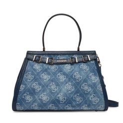 Torebka Guess. Niebieskie torebki klasyczne damskie Guess, z aplikacjami, bez dodatków. Za 699.99 zł.