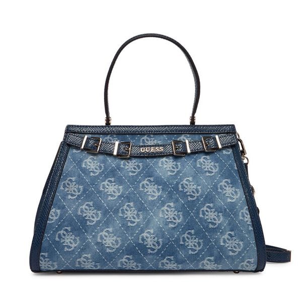 Torebka Guess. Niebieskie torebki klasyczne damskie Guess, z aplikacjami, bez dodatków. Za 699.99 zł.
