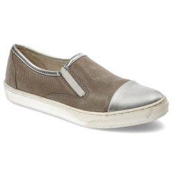 Szare Tenisówki Avanti Wygodne Skórzane Buty. Szare trampki i tenisówki damskie Avanti, bez wzorów, ze skóry. Za 129.00 zł.