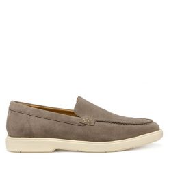 Mokasyny Geox. Szare mokasyny męskie Geox. Za 339.99 zł.