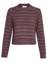 MOSS COPENHAGEN Sweter "Ardella" w kolorze fioletowym rozmiar: S/M. Różowe swetry klasyczne damskie MOSS COPENHAGEN, m, bez kołnierzyka. Za 162.49 zł.