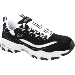 Buty sportowe Sneakersy męskie, Skechers D'Lites. Białe buty sportowe na co dzień męskie Skechers, z nubiku, bez zapięcia. Za 590.00 zł.