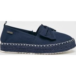 Big Star - Espadryle. Niebieskie espadryle damskie Big Star, bez wzorów, z gumy, bez obcasa. W wyprzedaży za 49.90 zł.