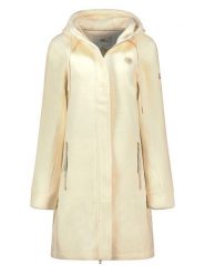 Geographical Norway Płaszcz polarowy "Tartine" w kolorze kremowym rozmiar: S. Brązowe płaszcze damskie Geographical Norway, s, bez wzorów, z polaru. Za 152.26 zł.