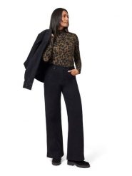 Scotch & Soda Koszulka w kolorze karmelowo-czarnym rozmiar: S. Brązowe bluzki damskie Scotch & Soda, s, bez wzorów, bez kołnierzyka. Za 113.63 zł.