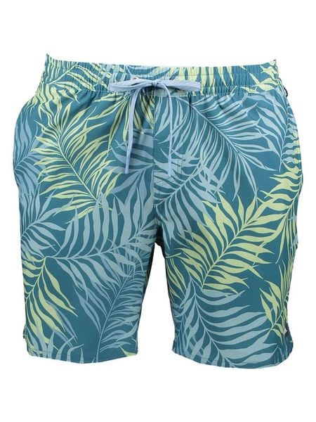 Quiksilver Szorty kąpielowe "Wild Fern Volley" w kolorze turkusowym rozmiar: M. Niebieskie szorty sportowe męskie Quiksilver, m, outdoorowe. Za 159.95 zł.