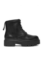 G-Star Raw Trzewiki CEO-WB-ADELA-08 Czarny. Czarne botki damskie G-Star Raw, ze skóry, retro, bez obcasa, na płaskiej podeszwie, bez zapięcia. Za 349.99 zł.