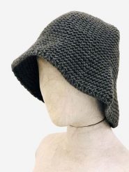 MILANO AMOUR Kapelusz w kolorze antracytowym rozmiar: onesize. Czarne kapelusze damskie MILANO AMOUR, bez wzorów, z materiału. Za 161.73 zł.