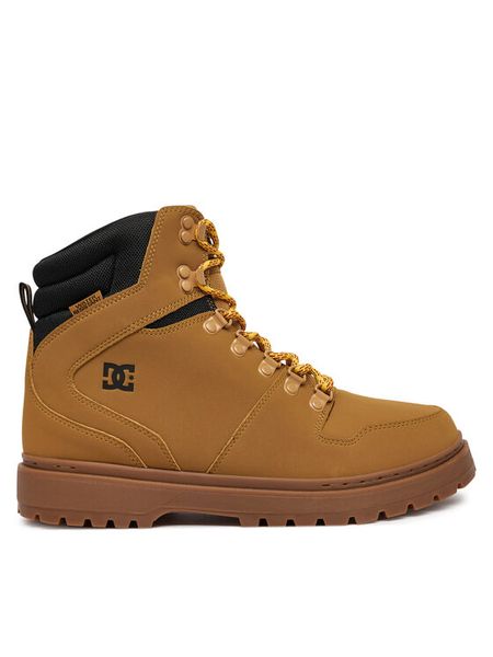 DC Shoes Trapery Peary Tr ADYB700045-WEA Brązowy. Brązowe buty zimowe męskie DC Shoes, ze skóry, bez zapięcia. Za 529.99 zł.