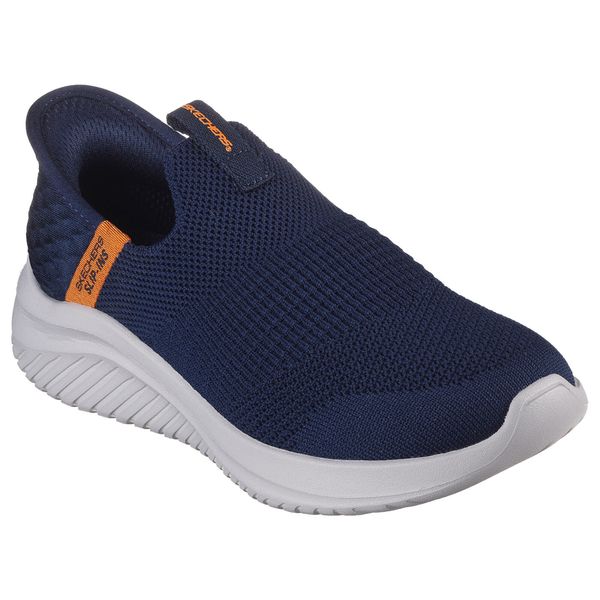 Buty sportowe Sneakersy damskie, Skechers Ultra Flex 3.0 - Smooth Step Slip-ins. Brązowe buty sportowe na co dzień damskie Skechers, bez wzorów, trekkingowe, Skechers Sport. Za 229.99 zł.