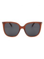 Polaroid Damskie okulary przeciwsłoneczne w kolorze jasnobrązowo-czarnym rozmiar: 56. Brązowe okulary przeciwsłoneczne damskie Polaroid. Za 152.98 zł.