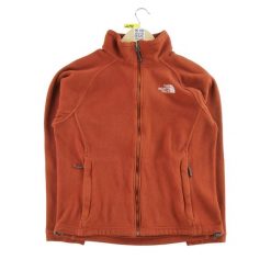 Second life - Męska kurtka polarowa TNF Brown - Stan dobry. Brązowe kurtki męskie The North Face, m, bez wzorów, z polaru, sportowe, bez kaptura. Za 126.86 zł.