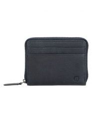 Beagles Skórzany portfel "Benidorm" w kolorze granatowym - 10,5 x 8 x 1,5 cm rozmiar: onesize. Niebieskie portfele męskie Beagles, bez wzorów, z materiału. Za 43.99 zł.