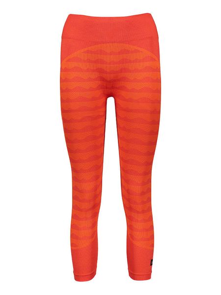 Adidas Legginsy sportowe "MMK Aknit" w kolorze czerwonym rozmiar: M. Czerwone legginsy damskie Adidas, m, bez wzorów, z materiału, outdoorowe. Za 174.43 zł.