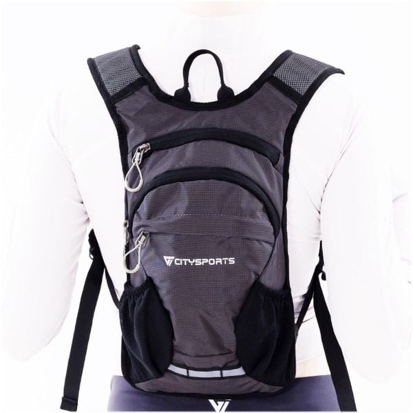 Plecak turystyczny CITYSPORTS 5L, ultralekki do jazdy na rowerze, 260 g. Niebieskie plecaki damskie CITYSPORTS, bez wzorów. Za 399.00 zł.