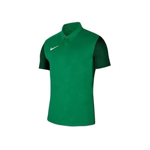 Koszulka sportowa męska Nike Trophy IV. Niebieskie t-shirty sportowe męskie Nike, m, z jersey, bez ramiączek, do piłki nożnej, dri-fit (nike). Za 111.30 zł.