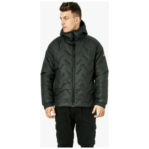 Adidas Kurtka Bts , czarny, rozmiar M. Czarne kurtki męskie Adidas, na zimę, m, bez wzorów, z materiału, klasyczne, bez kaptura. W wyprzedaży za 249.99 zł.