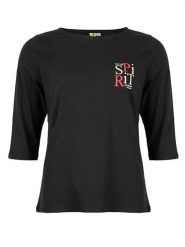 Roadsign Koszulka w kolorze czarnym rozmiar: L. Czarne bluzki damskie Roadsign, l, bez wzorów, z bawełny, bez kołnierzyka, bez ramiączek. Za 30.99 zł.