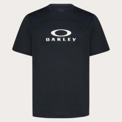 Oakley Koszulka Free Ride Rc Foa405471-02E. Czarne t-shirty sportowe męskie Oakley, xl, z nylonu, bez ramiączek, na fitness i siłownię. Za 156.99 zł.