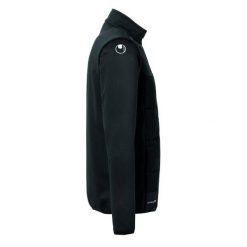 Kurtka z odpinanymi rękawami Uhlsport Essential. Czarne kurtki męskie UHLSPORT, xl, bez wzorów, z materiału, bez kaptura. Za 250.85 zł.