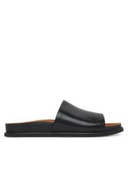 Vagabond Shoemakers Klapki Effie 5922-001-20 Czarny. Czarne klapki damskie Vagabond Shoemakers, bez wzorów, ze skóry, bez obcasa. Za 349.99 zł.