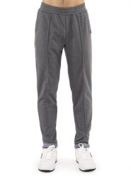 Bluza z bawełna z sznurek regulacyjny na co dzień. Szare bluzy bez kaptura męskie LEONE 1947 APPAREL, bez wzorów, z bawełny, bez kołnierzyka, bez ramiączek. Za 357.85 zł.