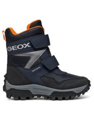Geox Śniegowce J Himalaya Boy B Abx J46FRE 0FU50 C4002 M Granatowy. Niebieskie buty zimowe chłopięce Geox, ze skóry. Za 379.99 zł.