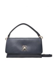 Tommy Hilfiger Torebka Th Modern Conv Crossover AW0AW17465 Granatowy. Niebieskie torebki klasyczne damskie Tommy Hilfiger, bez wzorów, ze skóry, bez dodatków. Za 529.99 zł.