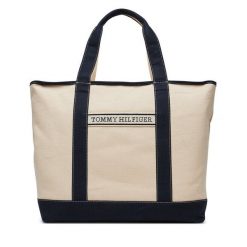 Torebka Tommy Hilfiger. Czarne torebki klasyczne damskie Tommy Hilfiger, bez wzorów, bez dodatków. Za 426.99 zł.