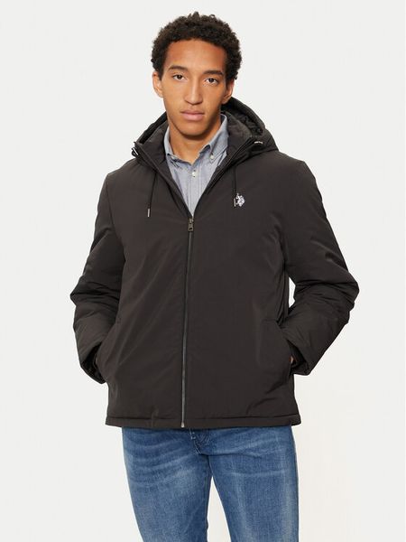 U.S. Polo Assn. Kurtka zimowa MUP3772 Czarny Regular Fit. Czarne kurtki męskie U.S. Polo Assn., na zimę, m, bez wzorów, z syntetyku, bez kaptura. Za 399.99 zł.