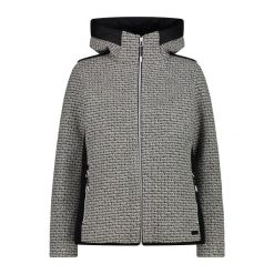 Damska kurtka z kapturem CMP. Czarne kurtki damskie CMP, bez wzorów, z kapturem. W wyprzedaży za 677.40 zł.