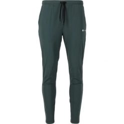 Spodnie do biegania Virtus Alonso Hyperstretch. Zielone spodnie sportowe męskie VIRTUS, z dresówki. Za 178.50 zł.