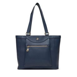 Torebka Beverly Hills Polo Club. Niebieskie torebki klasyczne damskie Beverly Hills Polo Club, bez wzorów, bez dodatków. Za 229.99 zł.