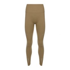 Legginsy treningowe damskie Gymshark Energy Seamless. Brązowe bielizna termoaktywna damska Gymshark, s, bez wzorów. Za 139.99 zł.